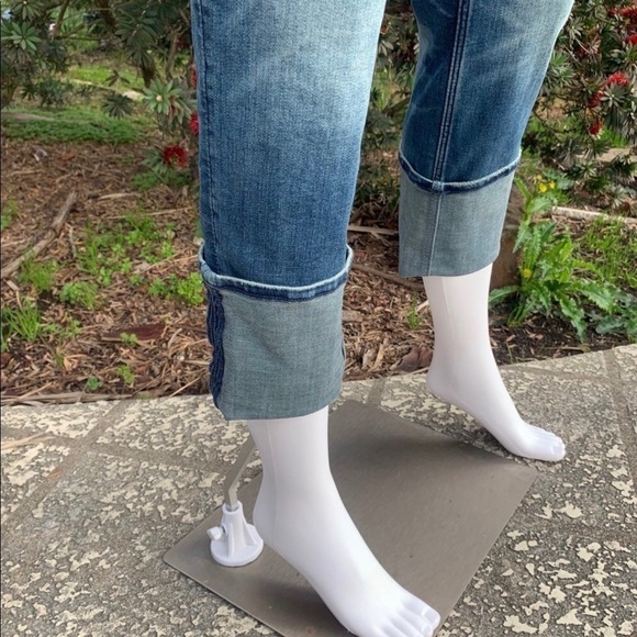 NWT G-STAR High Rise Fold Cuff Straight Leg Jeans - Picture 12 of 15